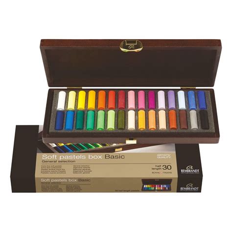 Royal Talens Rembrandts Artist S Quality Soft Pastels Box Set General Selection Or
