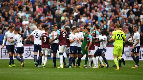 West Ham And Spurs Charged By Fa For Failing To Control Players In