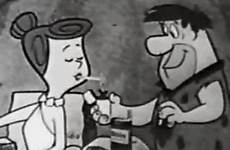 gif smoking cartoon tv vintage giphy gifs flintstones flintstone smoke funny cigarettes winston wilma choose board