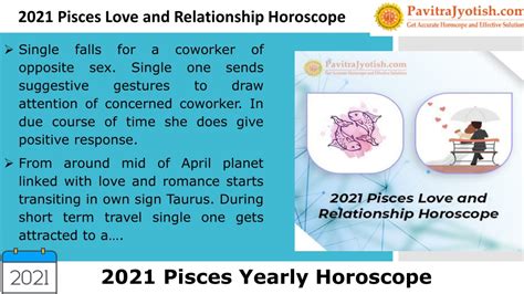 Ppt 2021 Pisces Yearly Horoscope Predictions Powerpoint Presentation