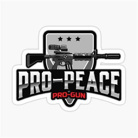 Pro Gun Stickers Redbubble