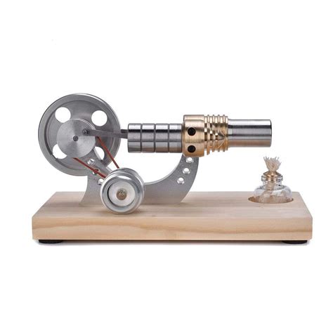 Stirling Engine Kit Mini Hot Air Motor Model Educational Toy Kits Metal