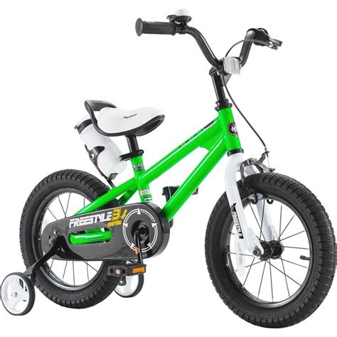 Buy Royal Baby Freestyle Green 14inch Kids Bicycle Online Yallatoys Qatar