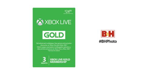 Microsoft Xbox Live 3 Month Gold Membership Card 52k 00153 Bandh