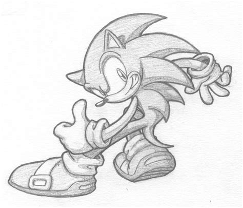 Sonic Just Sonic By Thevirusajg On Deviantart Sonic Sonic Drawing