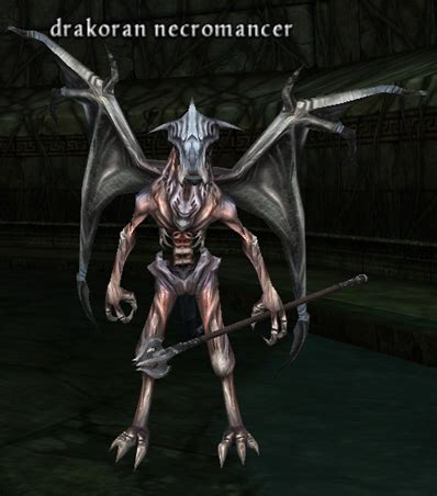All the detail that you need to complete the quest is included. Drakoran Necromancer (Lab) :: Bestiary :: Dark Age of Camelot :: ZAM