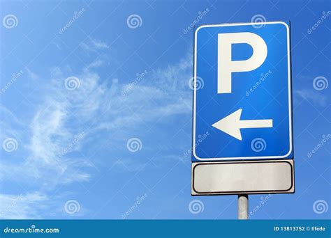 Blue Parking Sign Stock Photography Image 13813752