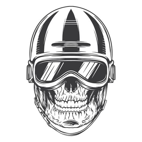Biker Skull Vector T Shirt Design Buy T Shirt Designs