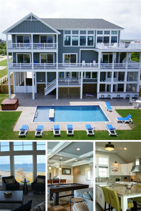 Take A Virtual Tour Of This Nags Head Luxury Home Beach King Is An 8 Bedroom Oceanfront Home