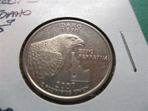 2007 S Proof Idaho State Quarter Irem 25 W07sp 01 For Sale Buy