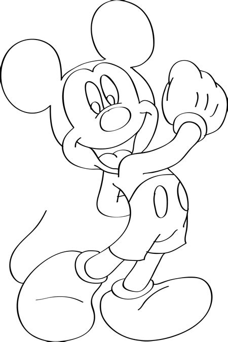 Dibujos De Mickey Mouse Cómo Dibujar A Mickey