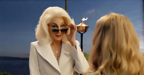 is cher really singing in mamma mia 2 popsugar entertainment