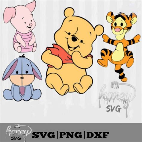 Free 243 Winnie The Pooh Baby Shower Svg Svg Png Eps Dxf File