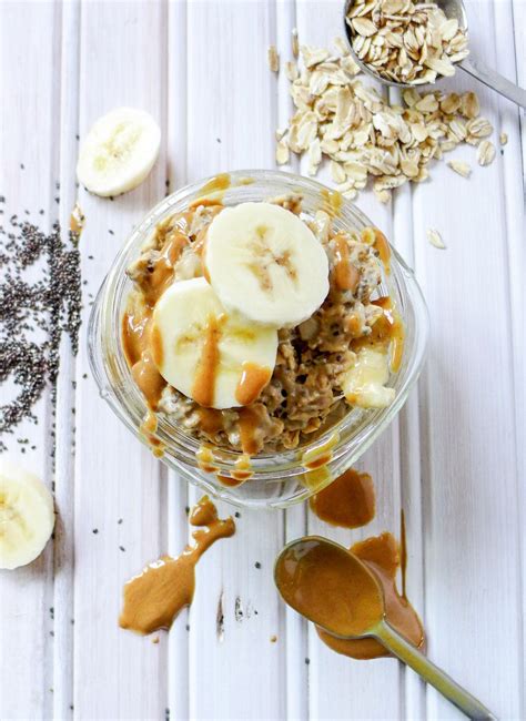 Peanut Butter Banana Overnight Oats These 5 Breakfasts Keep Us