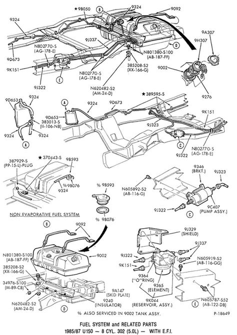 Diagram 1988 Ford Bronco Ii Fuel System Diagram Mydiagramonline