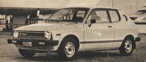 Archivo De Autos Daihatsu Charade Coupe Runabout G10 XTE 1981