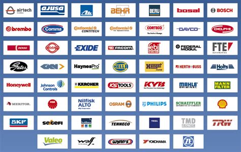 18 Companys Of Auto Part Icons Images Auto Parts