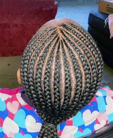 The Coolest And Cutest Cornrows To Wear In 2020 Curly Craze Cornrow