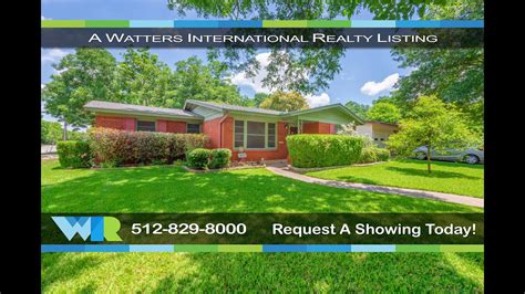 While austin is known for its live music scene and gatherings like sxsw, austin. Home for Sale at The Crestview Add in Austin, TX - YouTube