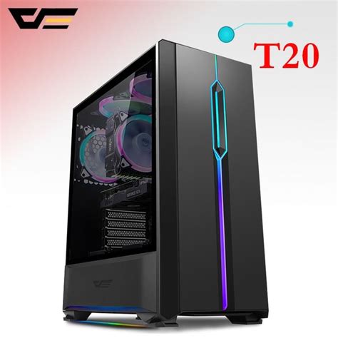 A simple diy job that even beginners can draw of, this is not your average craft. darkFlash T20 PC computer Case ATX/Micro ATX RGB light strip Transparent Side Home Office Black ...
