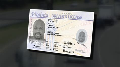 Virginia State Id Card