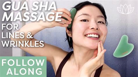Gua Sha Massage For Fine Lines And Wrinkles Follow Along ♡ Lémore ♡ Youtube