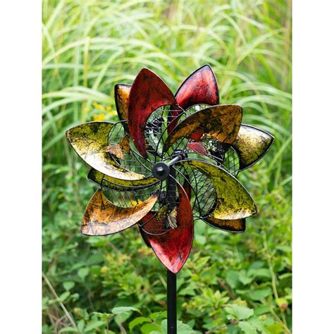 Jonart Design Butterfly Twirl Wind Spinner Windmill Sculpture