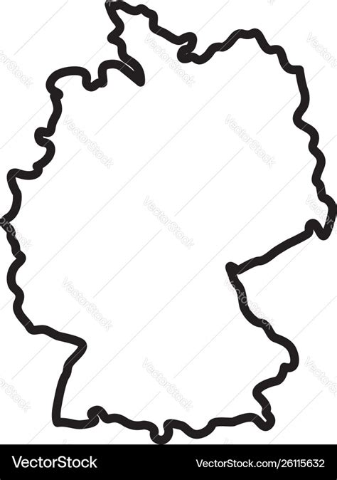 Germany Outline Germany Outline Map Germany Germany M Vrogue Co