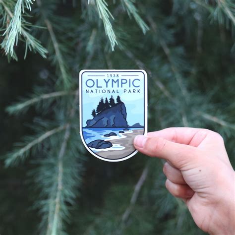 Olympic National Park Vinyl Sticker