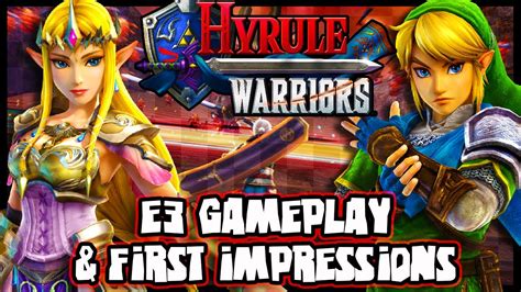 Zelda Hyrule Warriors E3 2014 Gameplay And First Impressions Youtube
