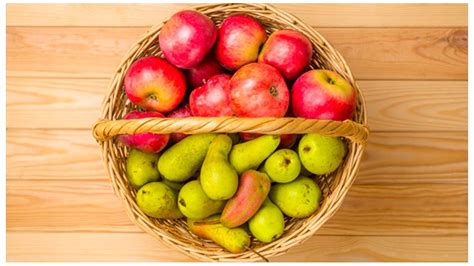 Manzanas Y Peras Cóctel Extraordinario De Nutrientes