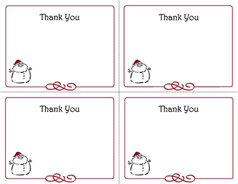 Thank you cards are a great way to show your gratitude for the efforts taken by someone for you. free thank you cards printable | Free Printable Holiday ...