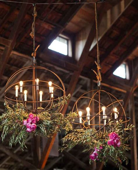 9 Ways To Light Your Reception Floral Chandelier Christmas