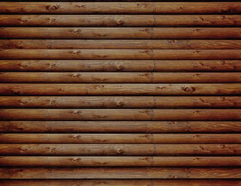 Log Cabin Red Cedar Canvas Peel And Stick Wall Mural Full Size Large