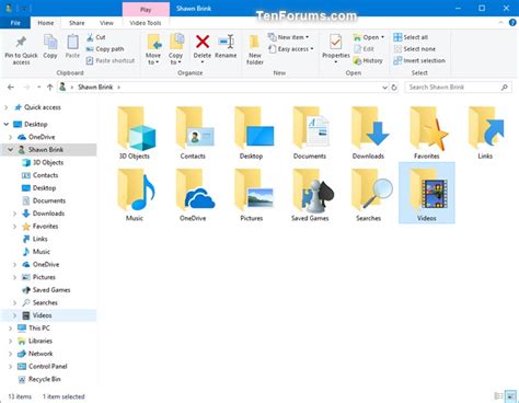 Password protect windows 10 files and folders. Change or Restore Videos Folder Icon in Windows | Tutorials