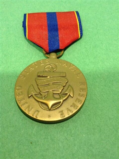 Us Naval Reserve Meritorious Service Military Medal Ebay