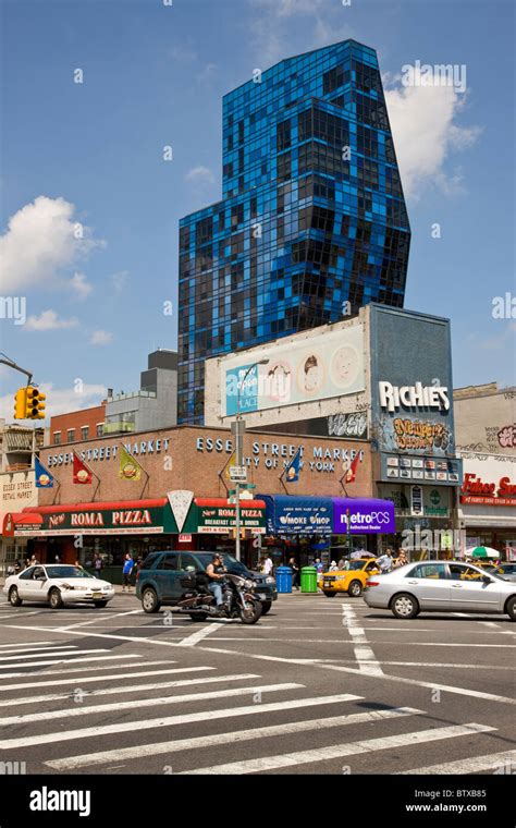 Essex Street Market In The Lower East Side District Stock Photo Alamy