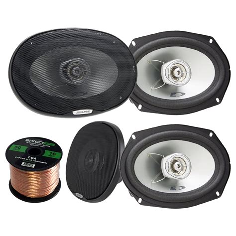 Car Speaker Package 4 X Alpine Sxe 6925s 6x9 Inch 280 Watts 2 Way