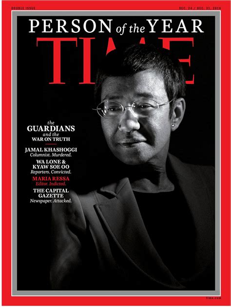 Time Magazine Person Of The Year 2018 The Guardians Four Covers