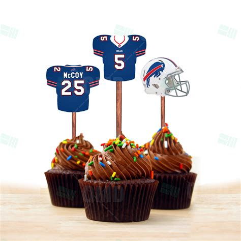 We recommend using google chrome, firefox, or microsoft edge. Sports Invites - Buffalo Bills Cupcake Toppers, Assorted ...