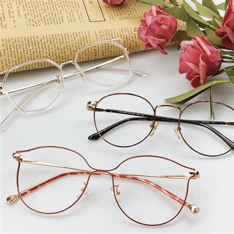 Cute Glasses Frames Eyeglasses Eyewear Nerd Joy Trendy Metal How To Wear Instagram