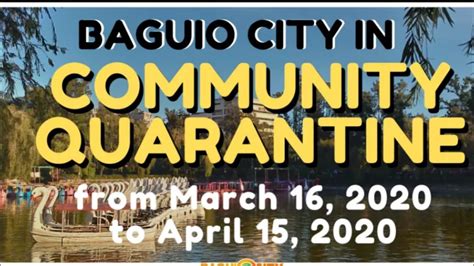 Baguio City Placed Under Citywide Community Quarantinenews Today Youtube