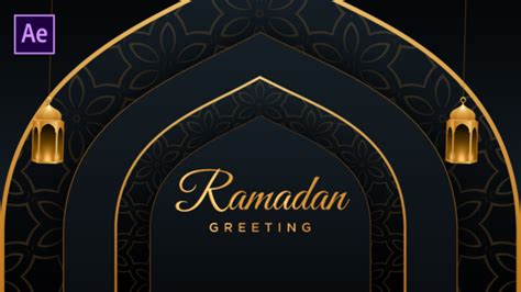 Product Description Ramadan Greeting is a complete created in After