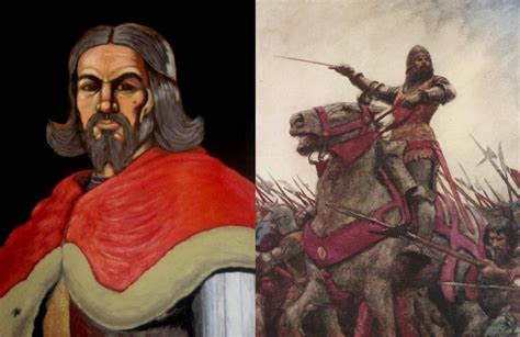Owain Glyndwr Famous Medieval Welsh Warrior Prince And Symbol Of