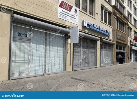 Shuttered Businesses During Lockdowns Editorial Photo Image Of District Quarantine 225495526
