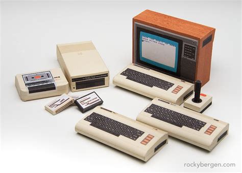Commodore Vic 20 Papercraft Design — Rocky Bergen Commodore Retro