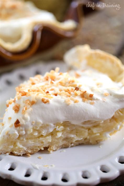 2 eggs, well beaten 4 tbsp. Coconut Cream Pie - Chef in Training