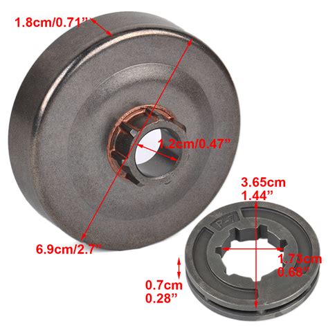 Clutch Drum Sprocket Rim Fit For Stihl 017 018 021 Ms170 Ms180 Ms250