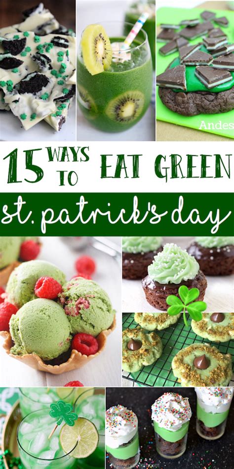 15 Delicious Green Foods To Celebrate St Patrick S Day Lydi Out Loud