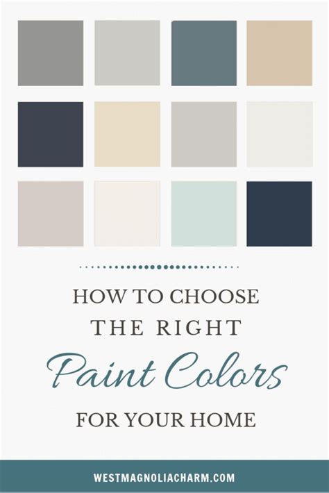 Choosing The Right Paint Color For Your Home Paint Colors Dark Paint